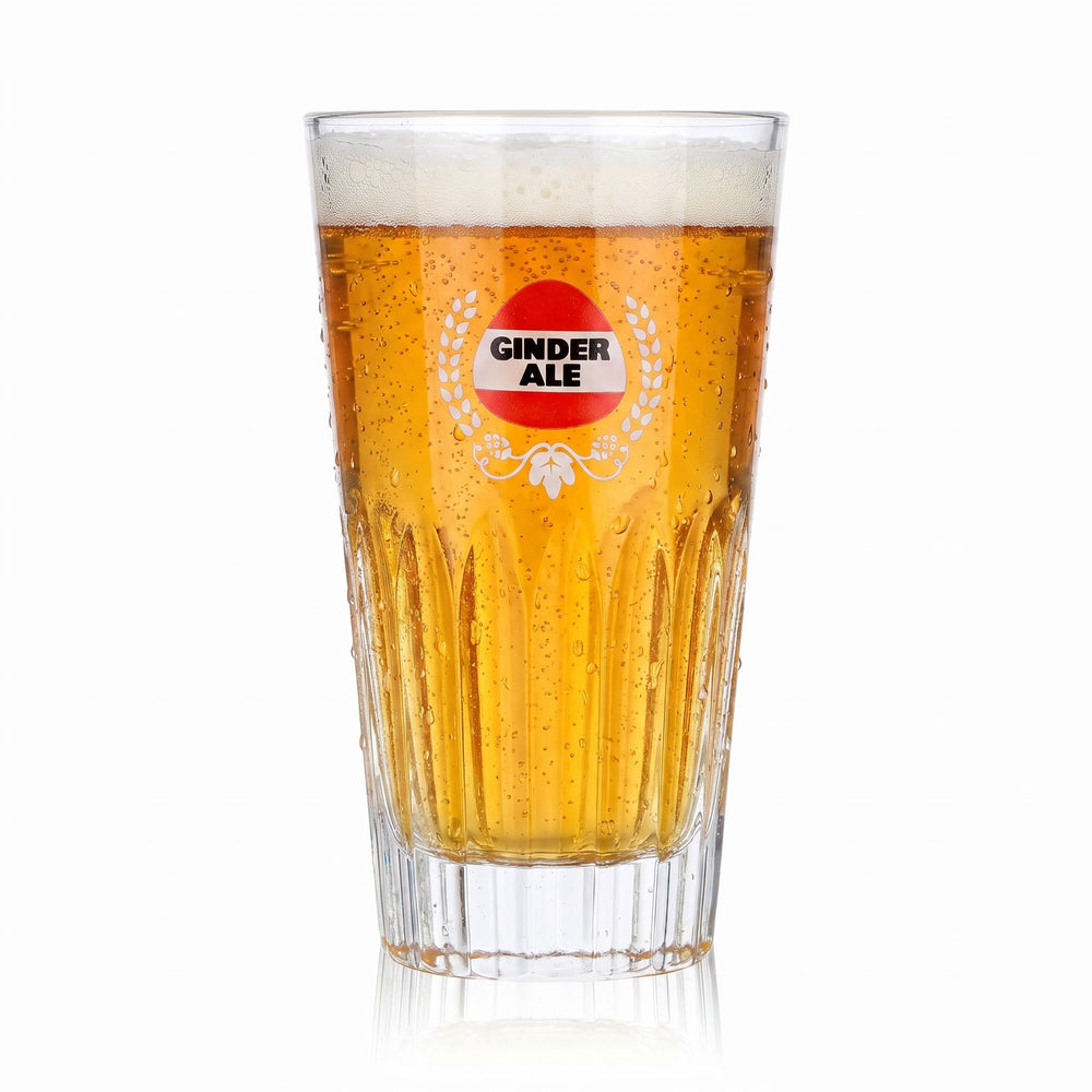 Ginder Ale Bier Glas 0,37l Becher Relief