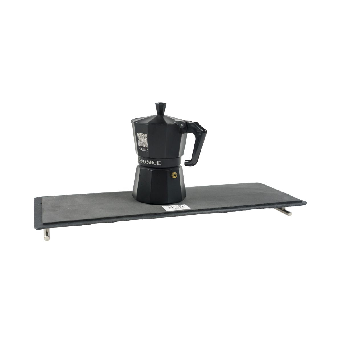Glenmorangie Espresso Kaffe Kanne inkl. Schiefertablett Tray & Pot Signet Serve – Ansicht 2