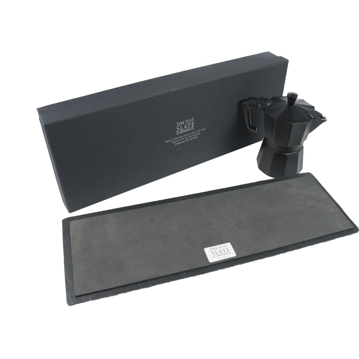 Glenmorangie Espresso Kaffe Kanne inkl. Schiefertablett Tray & Pot Signet Serve – Ansicht 4