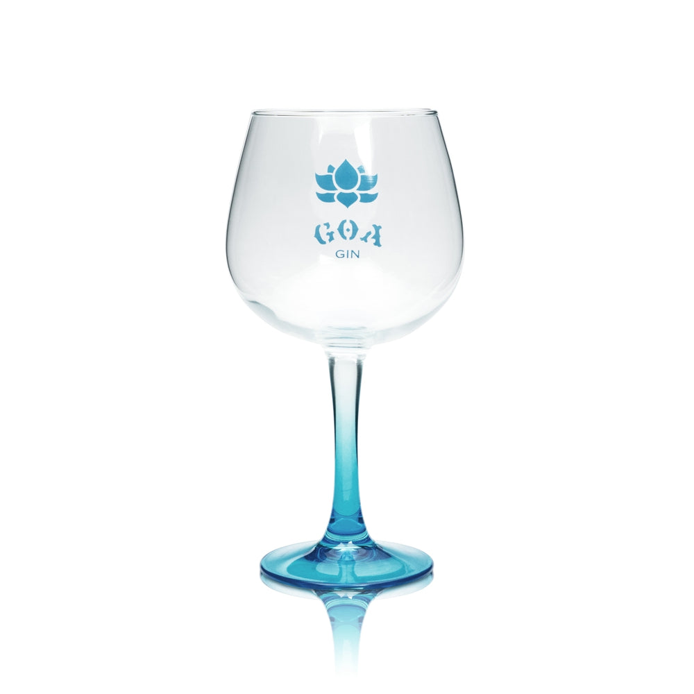 GOA Gin Glas Ballon Blau Copa Gläser Cocktail Tonic Longdrink Stielglas bauchig