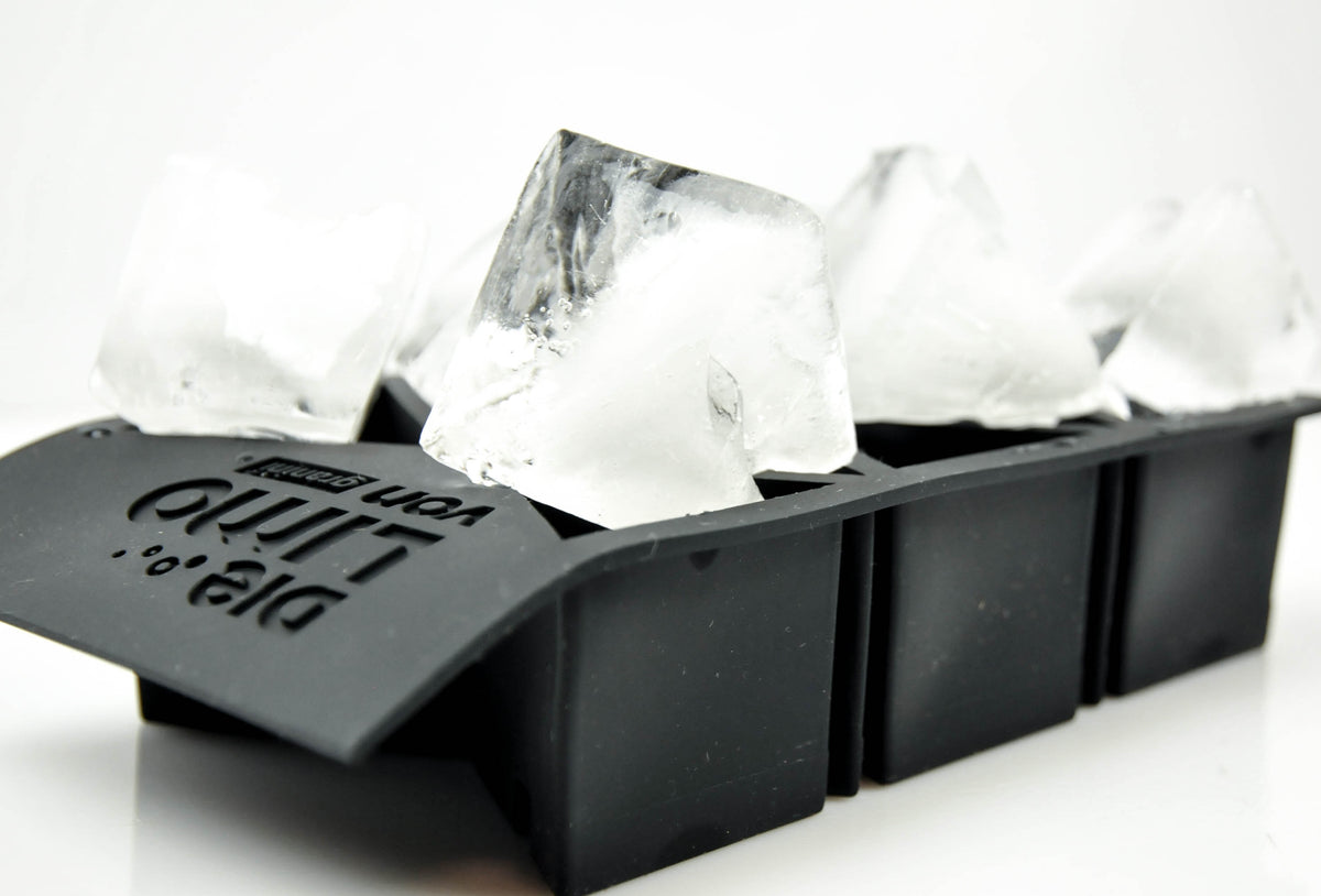 Granini Die Limo Silicon Eiswürfelfürfelform ICETRAY Bereiter "TRAPEZ" – Ansicht 2