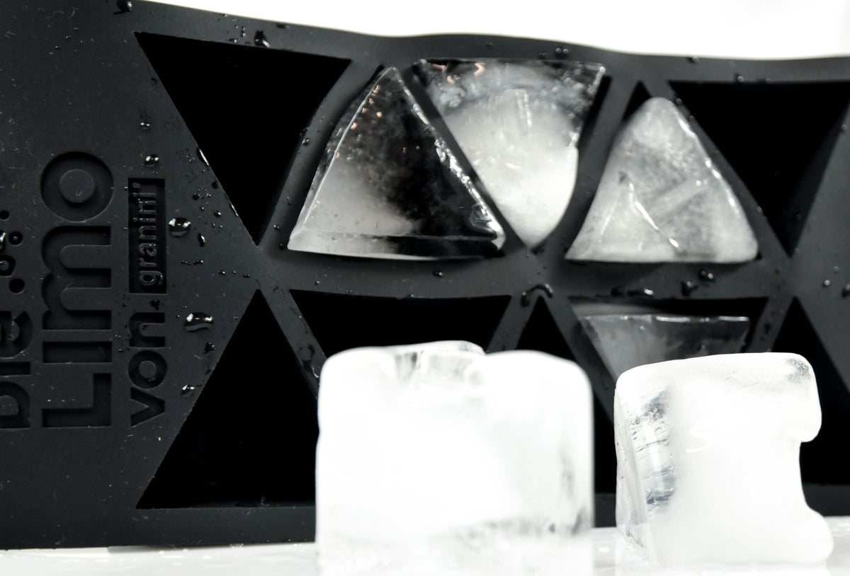Granini Die Limo Silicon Eiswürfelfürfelform ICETRAY Bereiter "TRAPEZ" – Ansicht 3