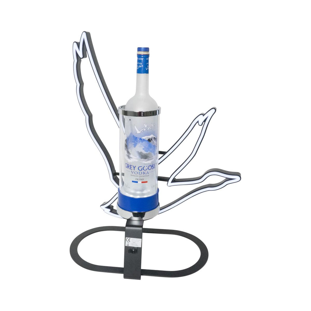 Grey Goose Glorifier LED Gans Neon Night Presenter Flaschenpräsentierer Deko
