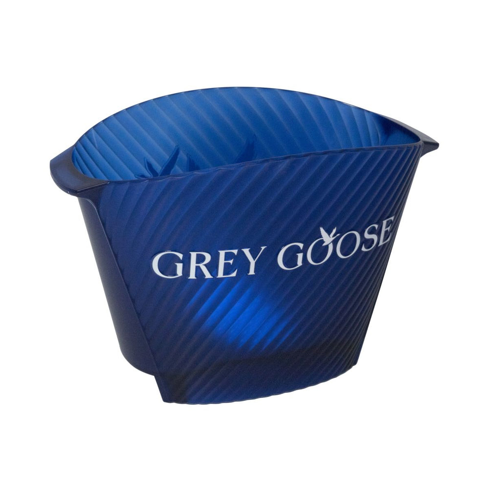 Grey Goose Kühler Blau Magnum Gestreift LED 2 Bottle Illuminated Ice Bucket