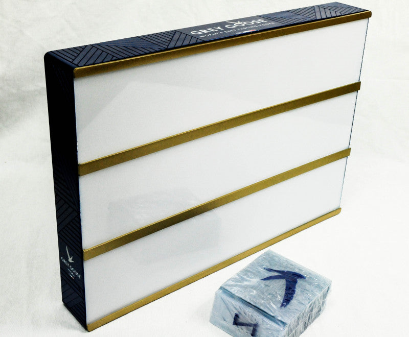Grey Goose LED Light Box Leuchtreklame mit Deko Buchstaben Bar Deko – Ansicht 2