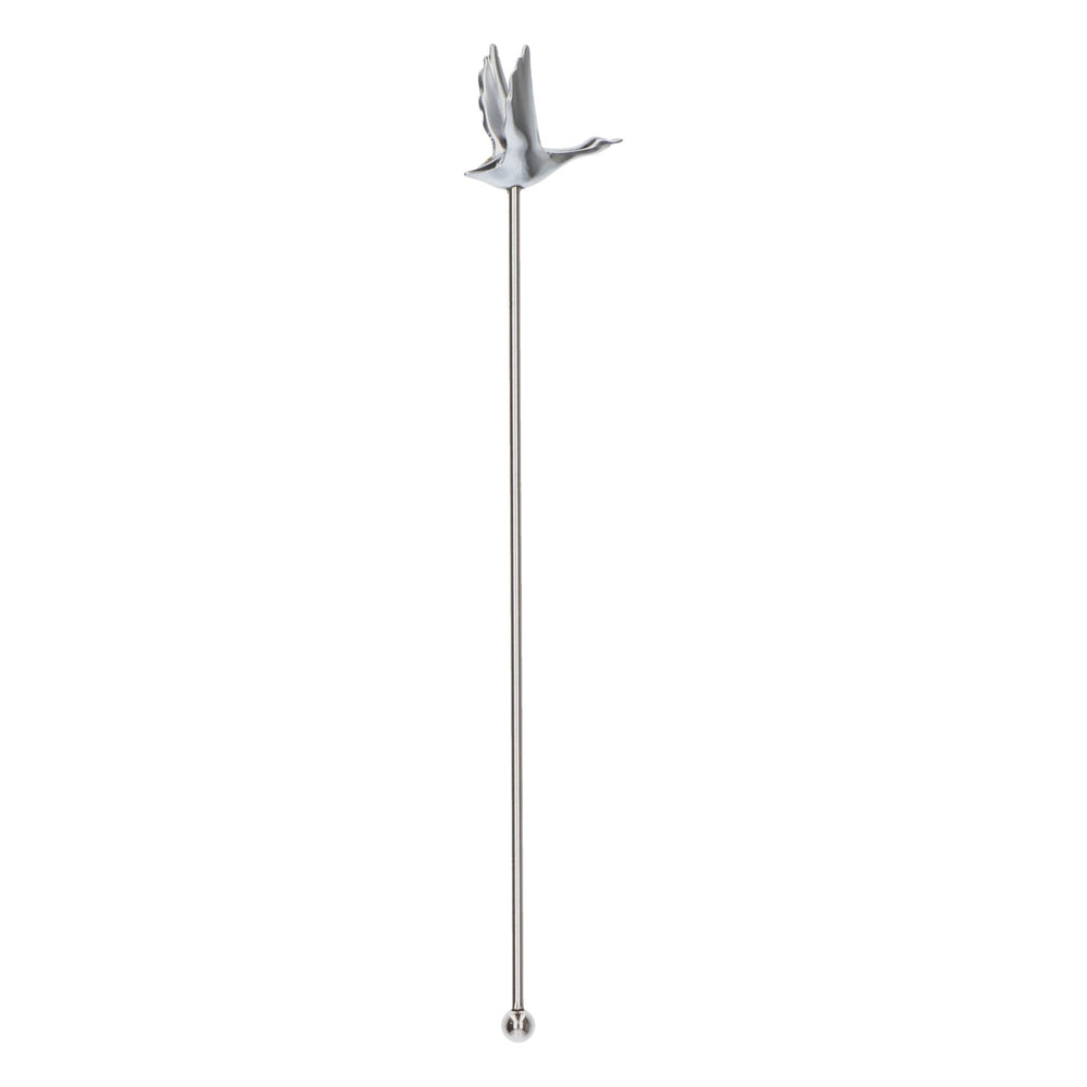 Grey Goose Vodka Edelstahl Stirrer "Gans"Umrührer Metall Barzubehör