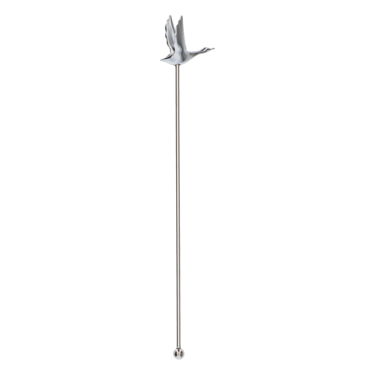 Grey Goose Vodka Edelstahl Stirrer "Gans"Umrührer Metall Barzubehör