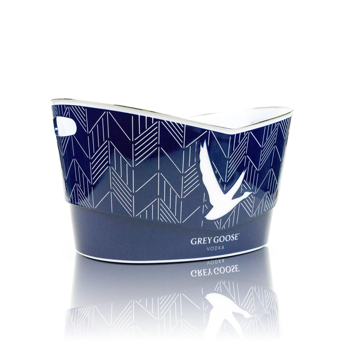 Grey Goose Vodka LED Akku Eiswürfelbehälter Flaschenkühler Neon Nights Ice Bucket Magnum – Ansicht 2