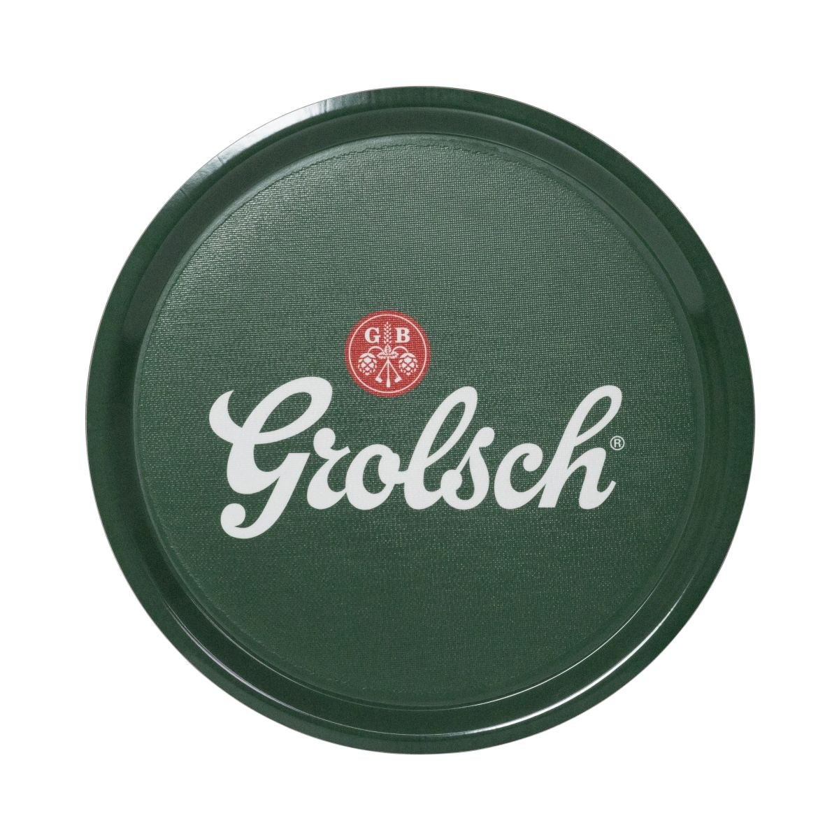 Grolsch Serviertablett Servicetablett Ø43cm Bierträger Bedienung Gastro Kellner