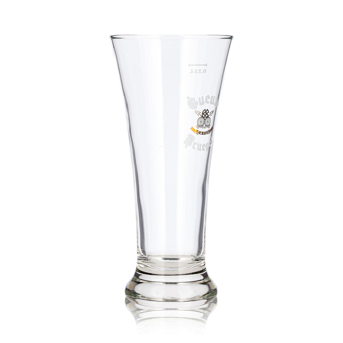 Gueuze Bier Glas 0,25l Pokal Bruegel – Ansicht 3