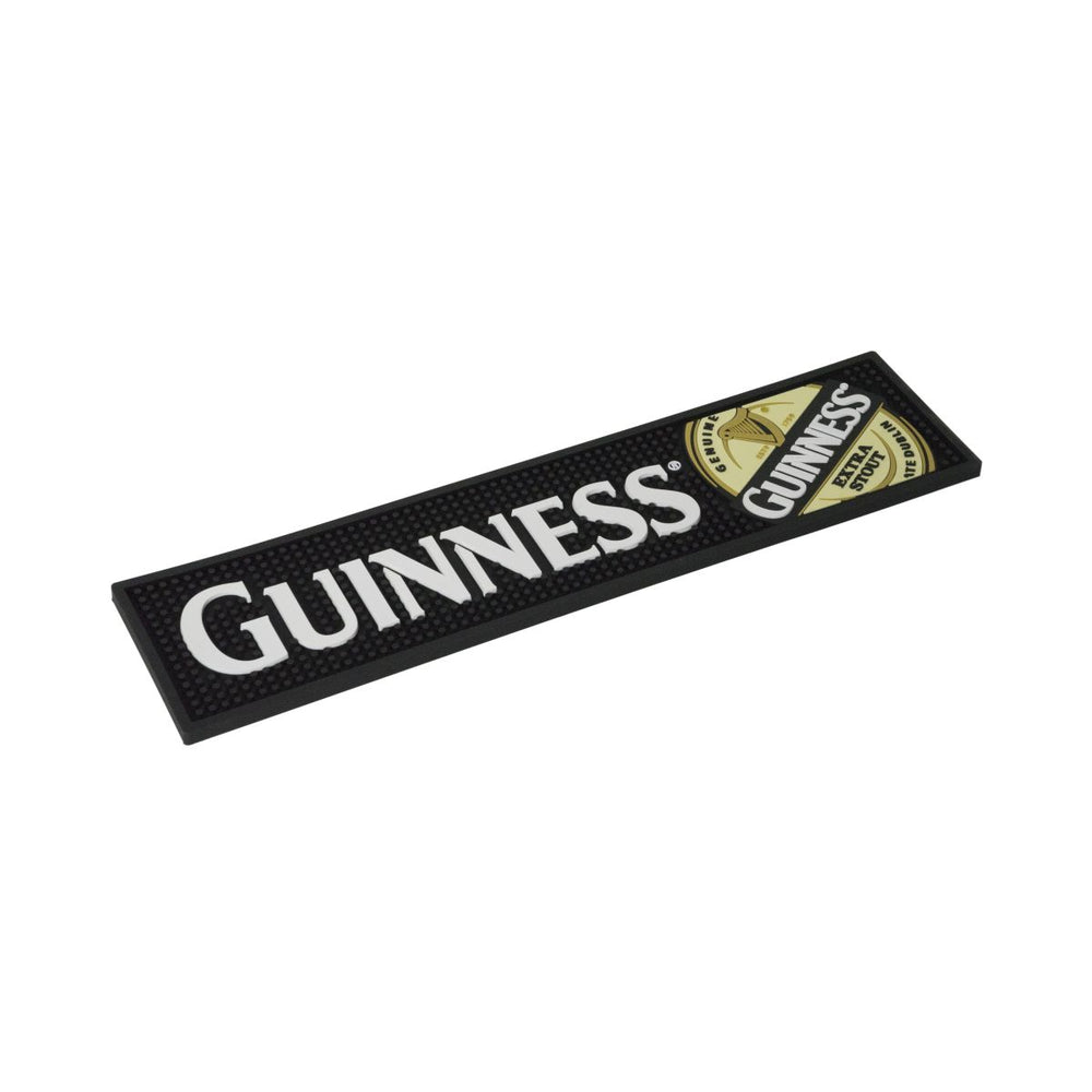 Guinness Barmatte Serviceunterlage Abtropfmatte 50x12cm Barzubehör Tropfschutz