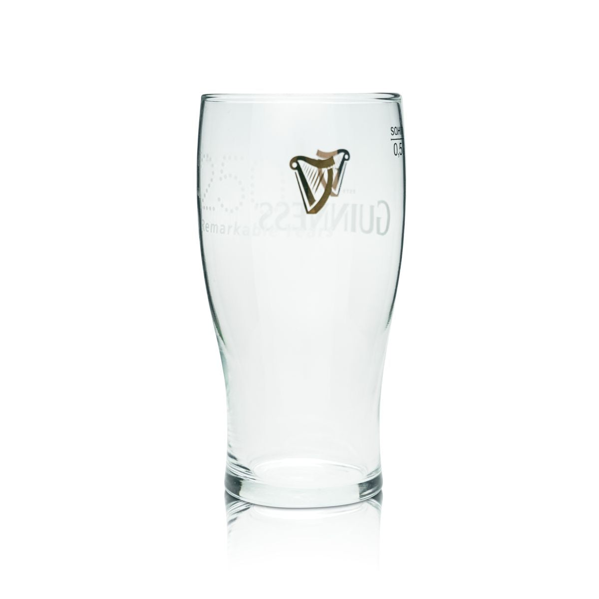 Guinness Bierglas 0,5l Pint Gläser 250 Jahre Sonderedition Irish Brewery Draught – Ansicht 2