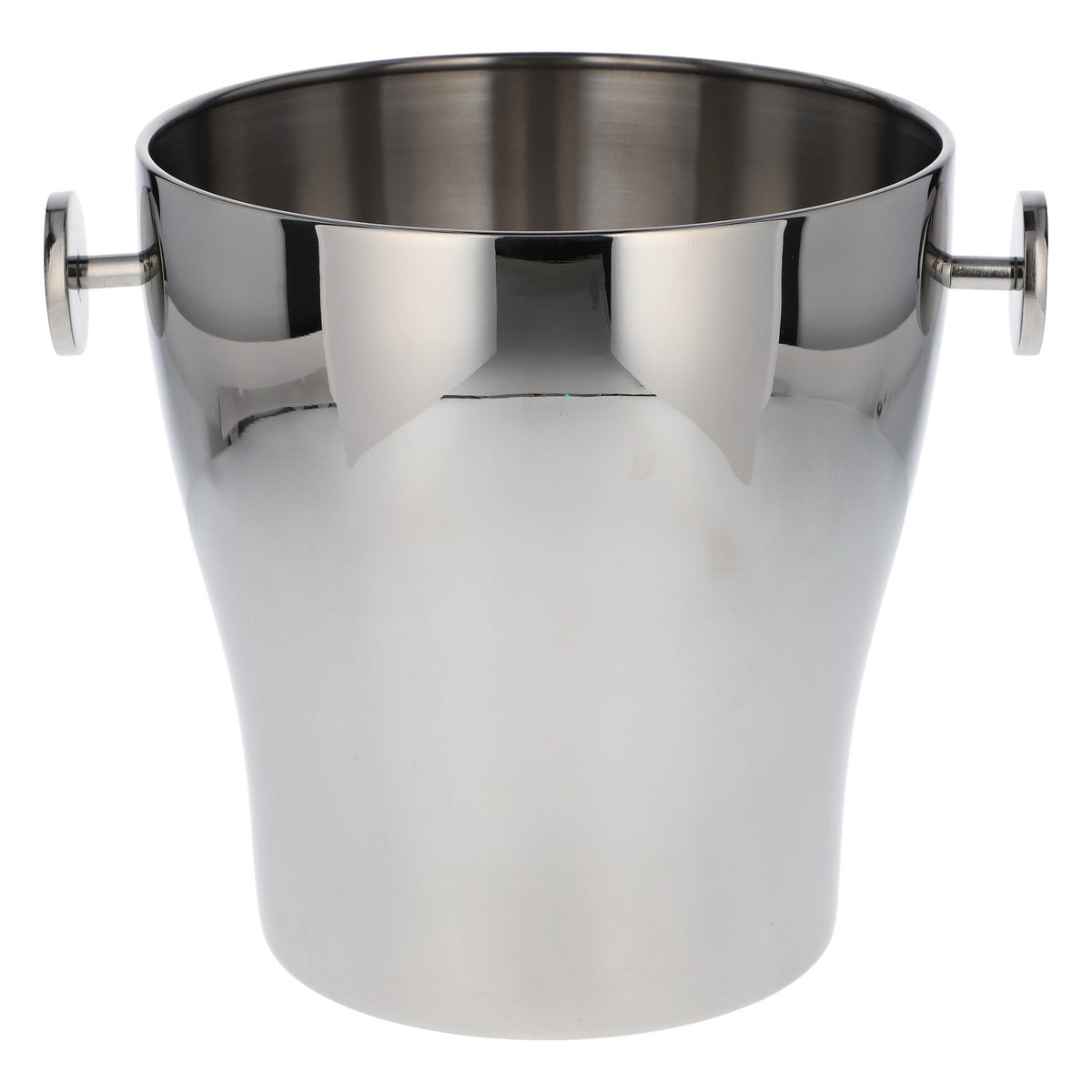 Guzzini Champagner Flaschenkühler Eiseimer Edelstahl Design Tauma silber
