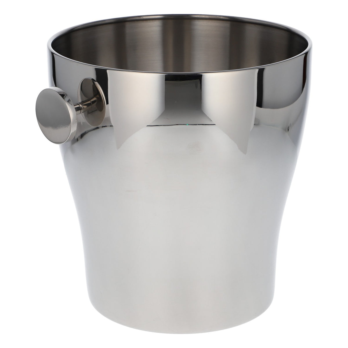 Guzzini Champagner Flaschenkühler Eiseimer Edelstahl Design Tauma silber – Ansicht 2