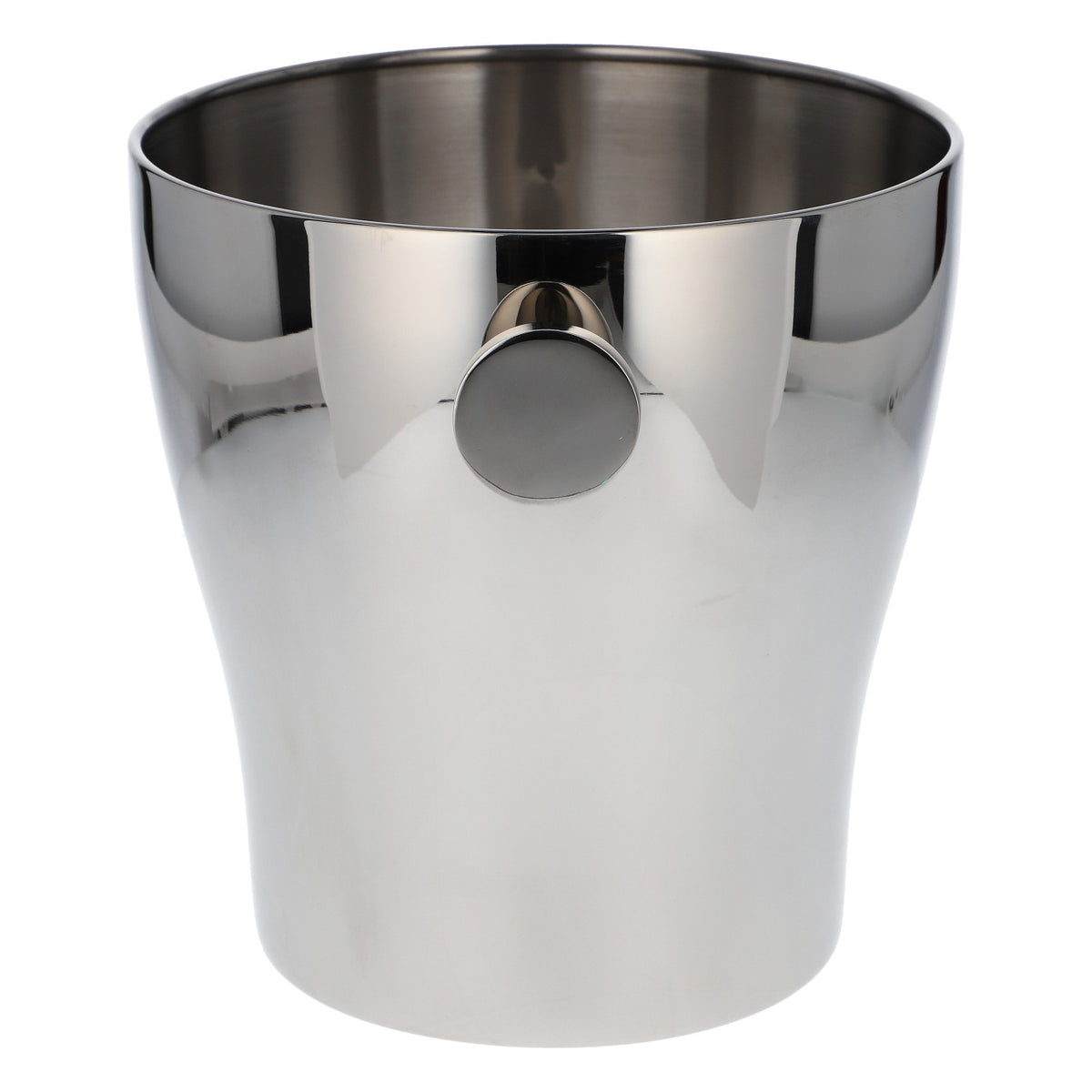 Guzzini Champagner Flaschenkühler Eiseimer Edelstahl Design Tauma silber – Ansicht 3