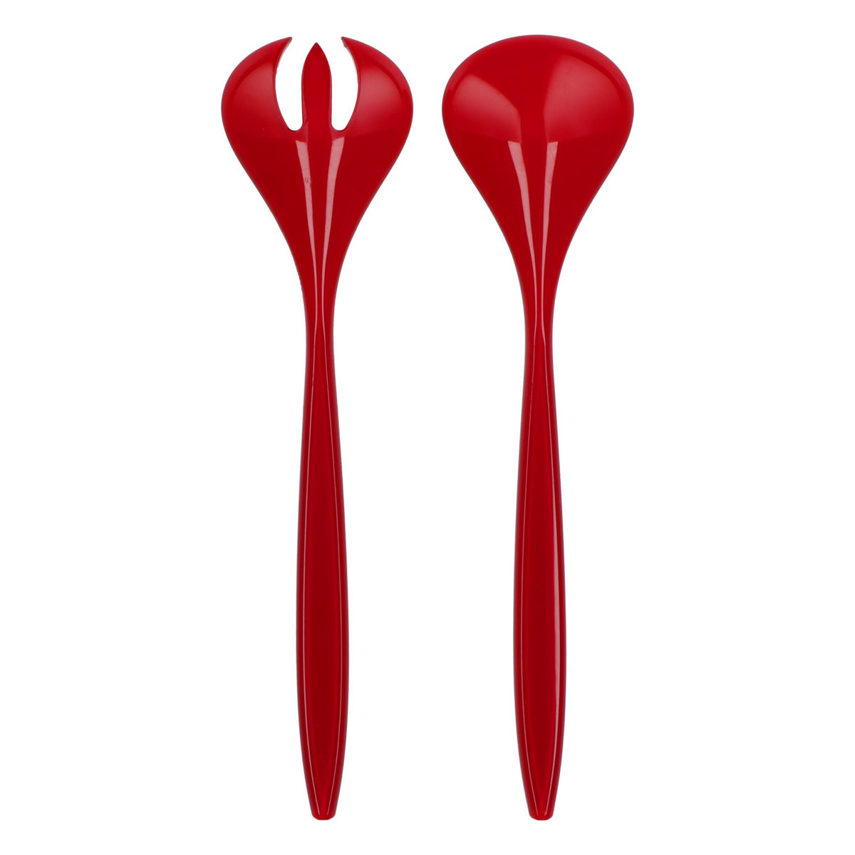 Guzzini Happy Hour Salatbesteck Rot-Weiß Kunststoff 2-teilig Design – Ansicht 3