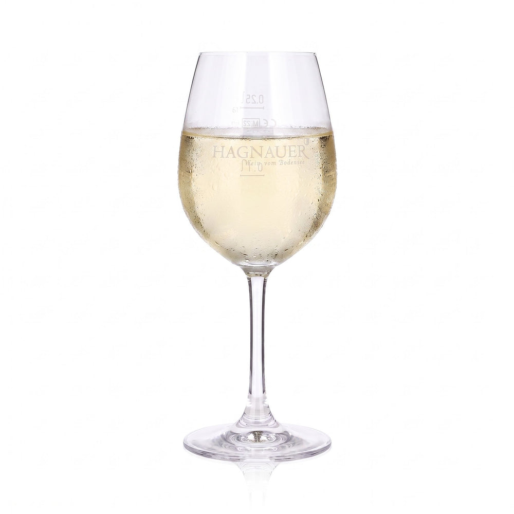 Hagnauer Wein Glas 0,33l Wein vom Bodensee