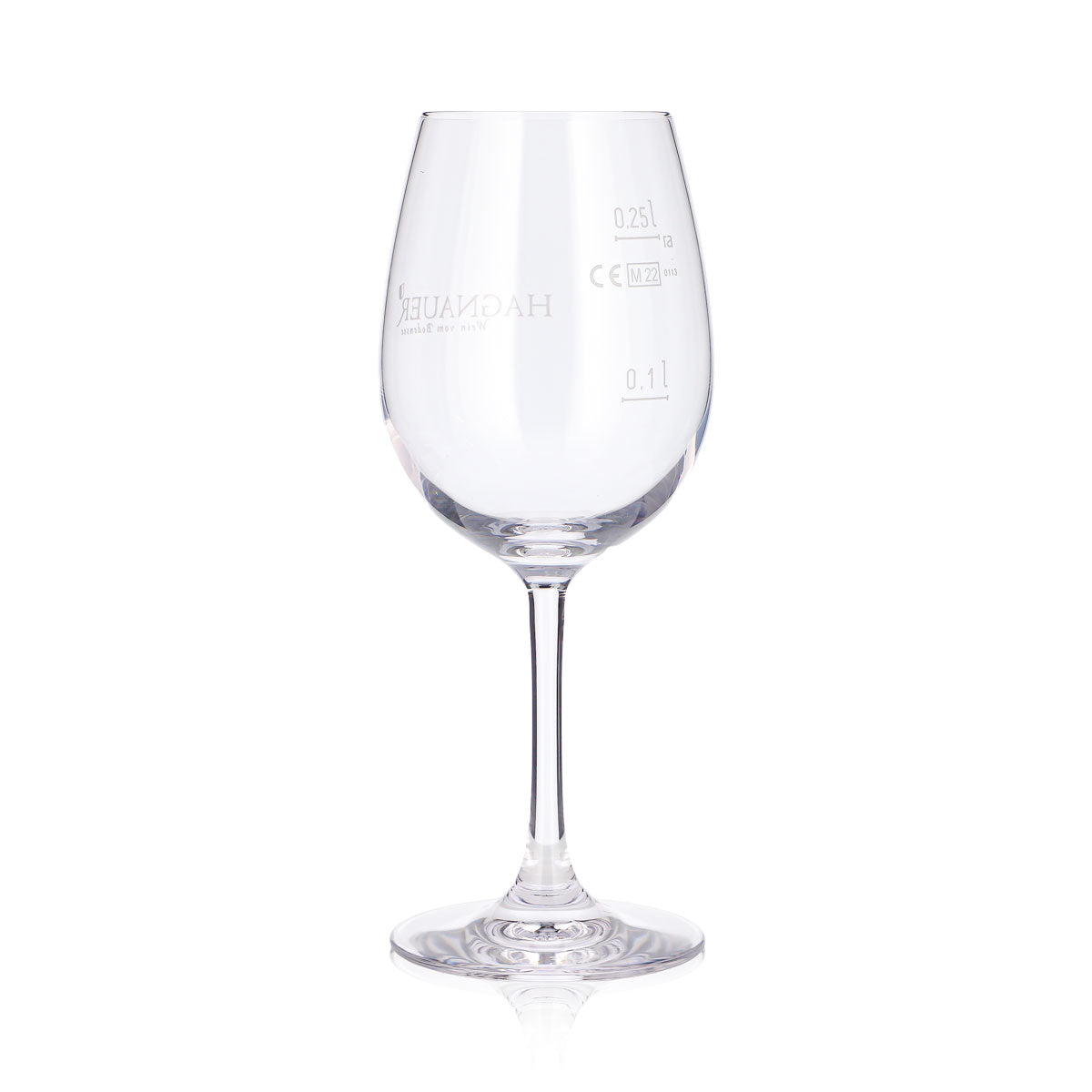 Hagnauer Wein Glas 0,33l Wein vom Bodensee – Ansicht 4