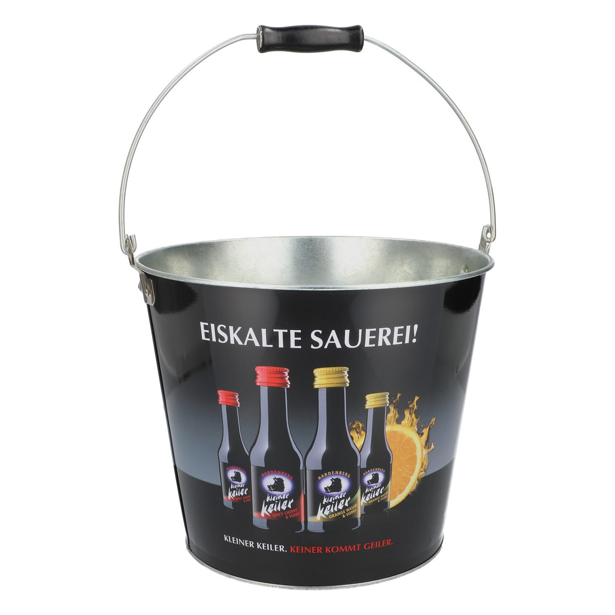 Hardenberg Likör Eiseimer Eiswürfelbehälter Icecube 5l Kühler Metall