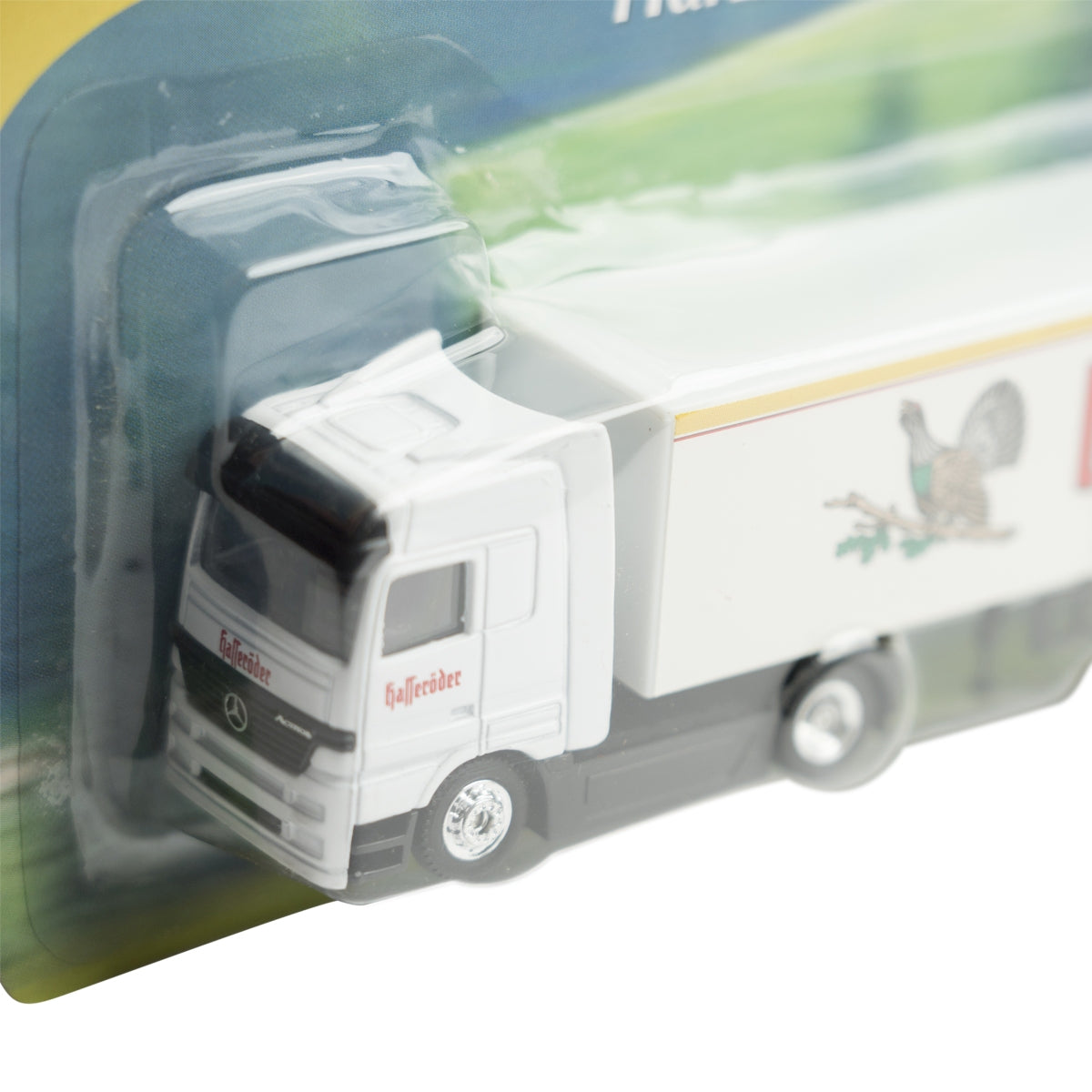 Hasseröder Bier Truck Weiß Mercedes Actross Mini LKW Sammler Werbe Merch – Ansicht 2