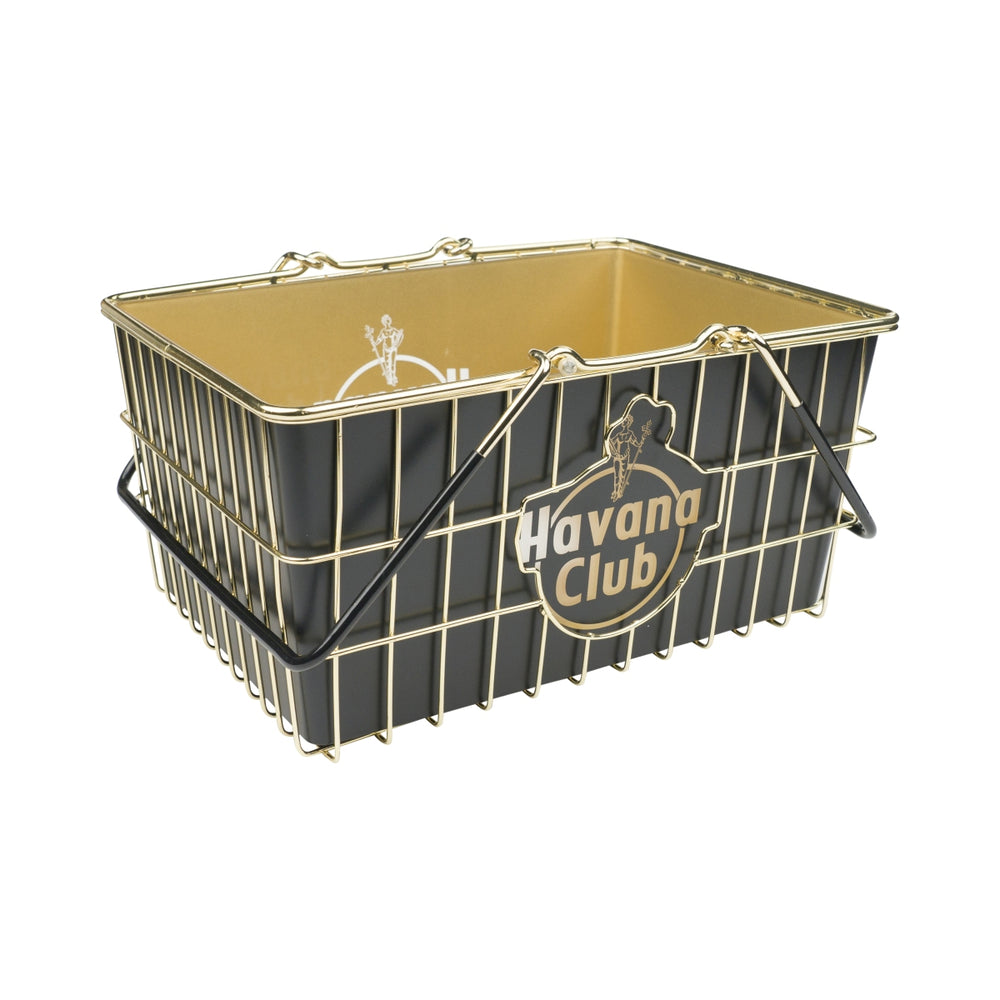 Havana Club Glorifier Kühler Flaschenkühler Einkaufskorb 10l LED Luminated Ice Bucket