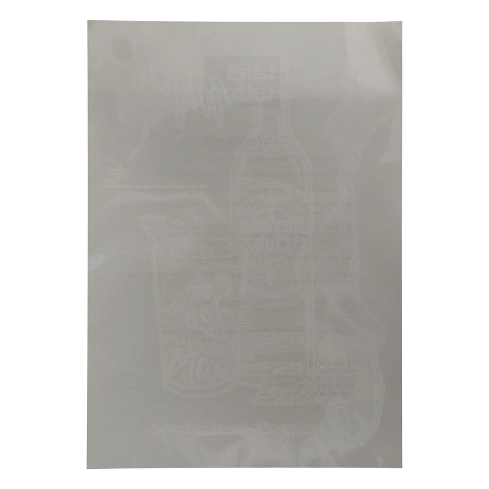 Havana Club Rum Tafeltattoo Fensterfolie 30x21 cm Flasche + Glas