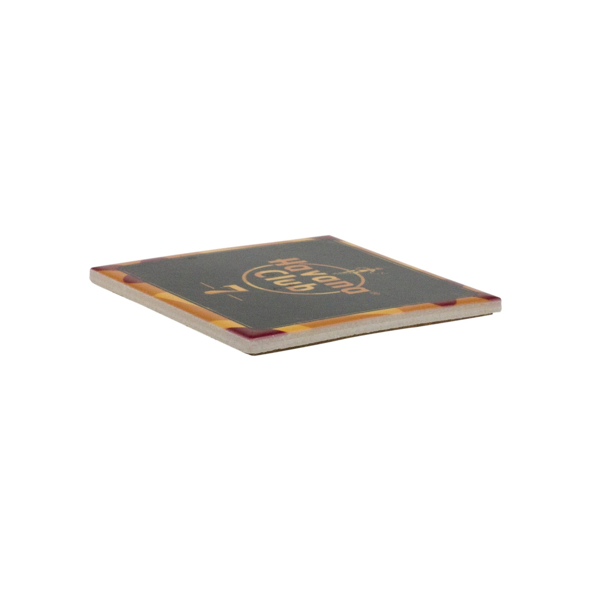 Havana Club Rum Untersetzer 10x10 Fliese Porzellan Orange Glas Bierdeckel Bar – Ansicht 2