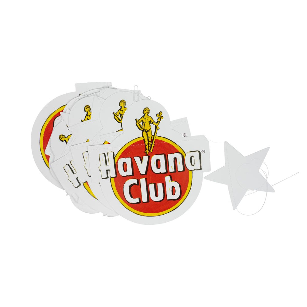 Havana Club Wimpelkette Girlande Partydekoration Bardeko Reklame Werbedeko