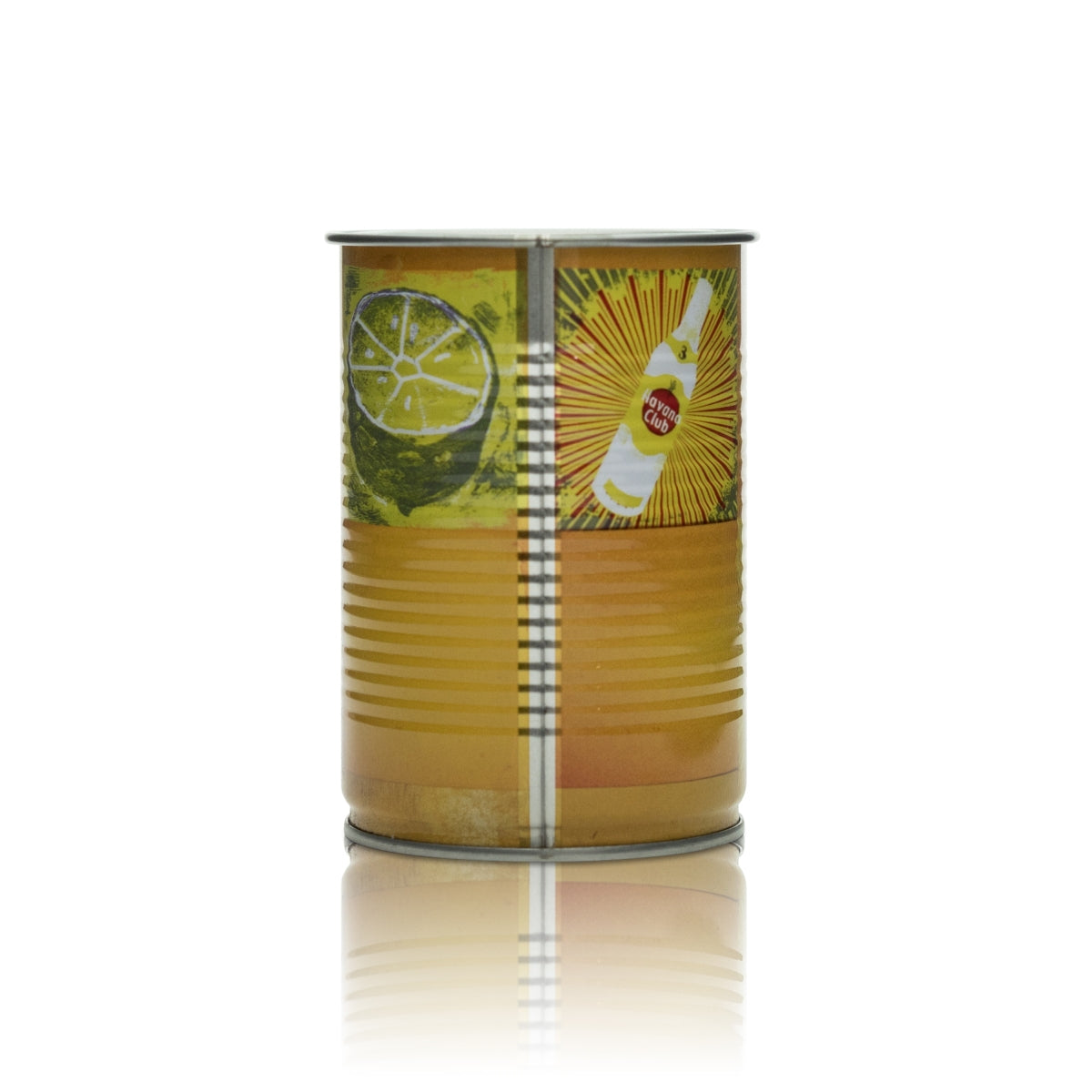 Havana Metallbecher Glas 0,3l Dose Longdrink Cocktail Gläser Gastro Bar Kneipe – Ansicht 3
