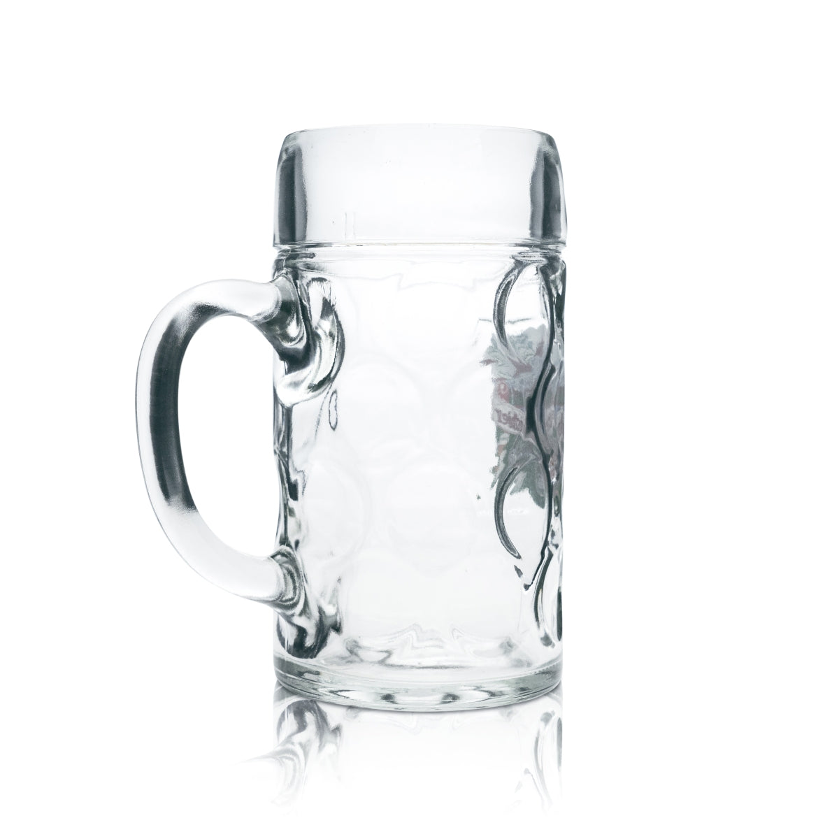HB München Maßkrug Glas 1l Oktoberfest Bier Humpen Seidel Gläser Gastro Bar Brau – Ansicht 2