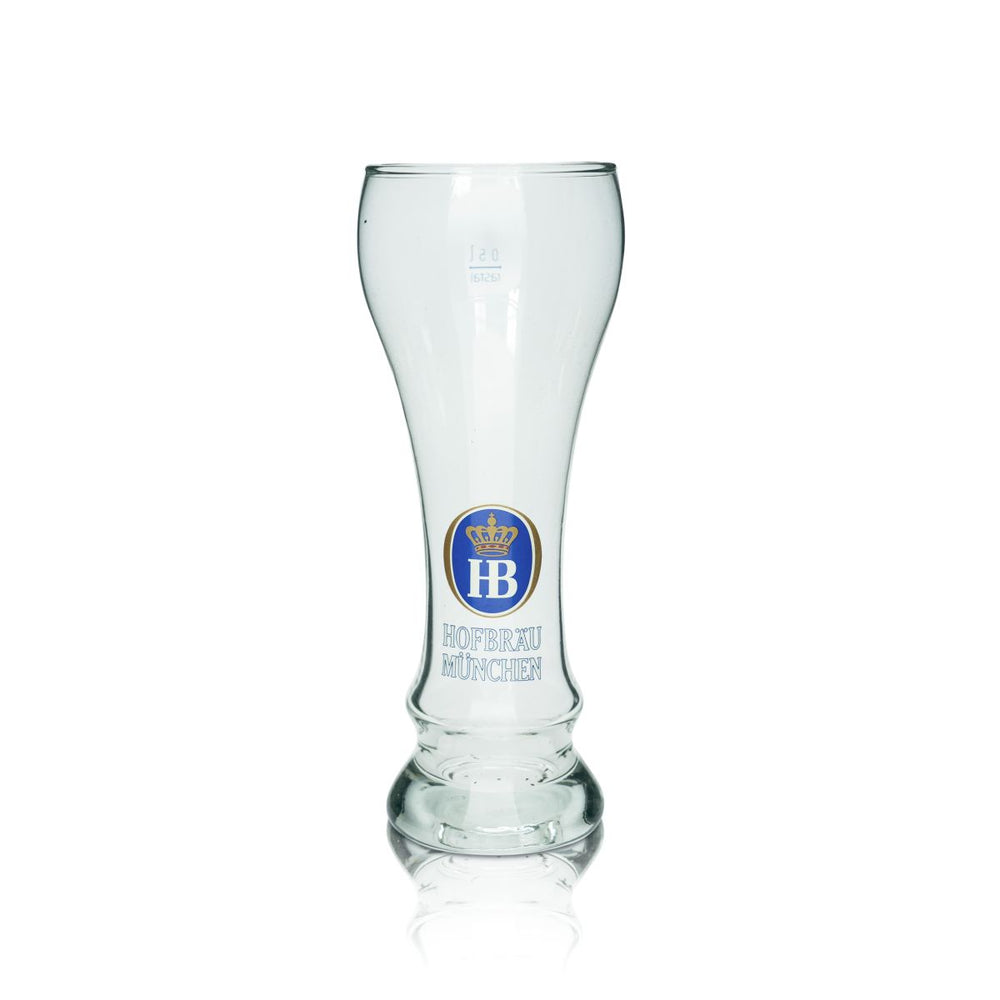 HB München Weißbierglas 0,5l Hefeweizen Gläser Selten Brauerei München Sammler