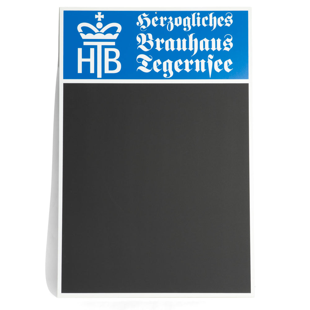 HB Tegernsee Kreidetafel 75x50cm Menükarte Speisekarte Werbeaufsteller Brauerei