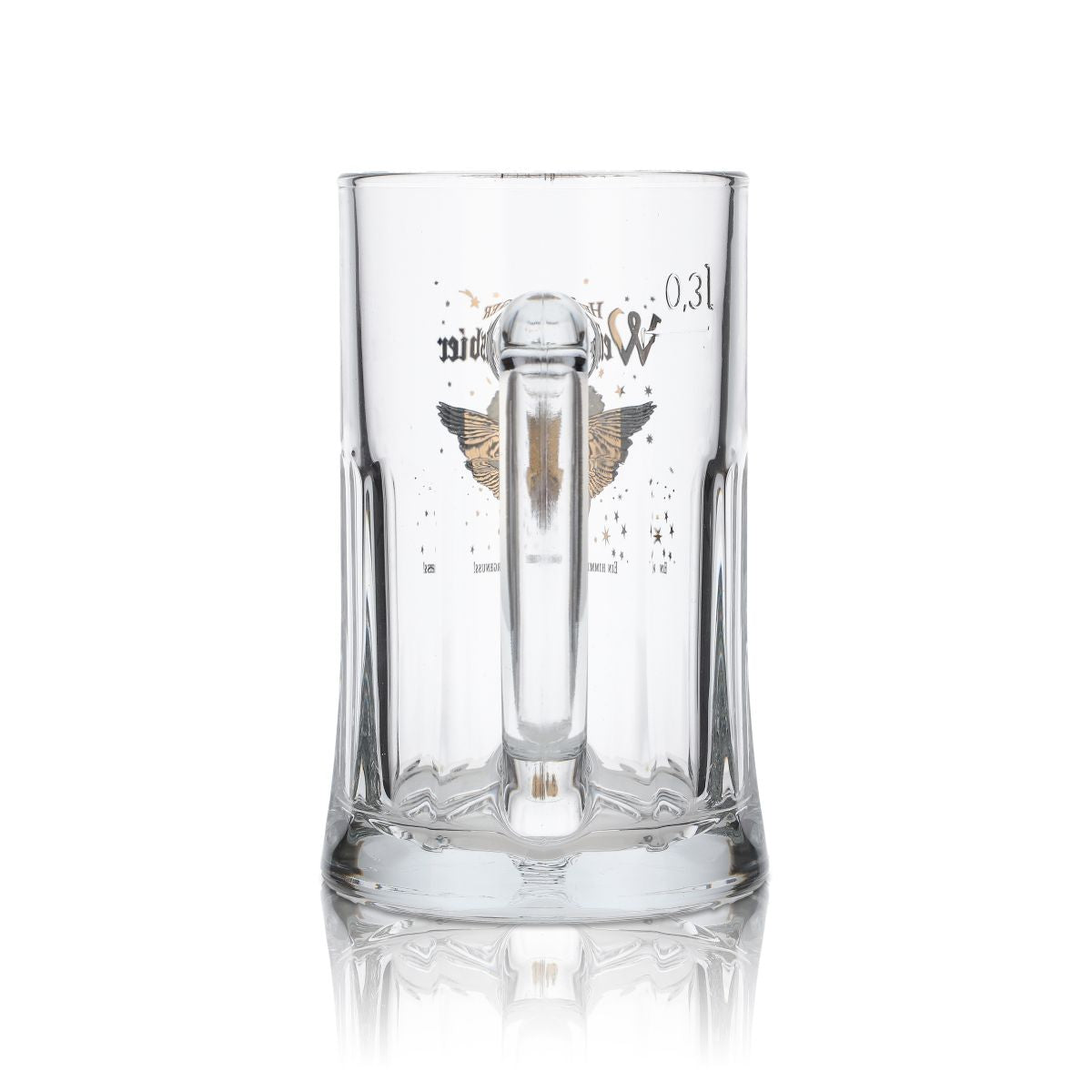 Heidelberger Brauerei Glas 0,3l Bierkrug Weihnachtsbier Humpen Seidel Gläser – Ansicht 3