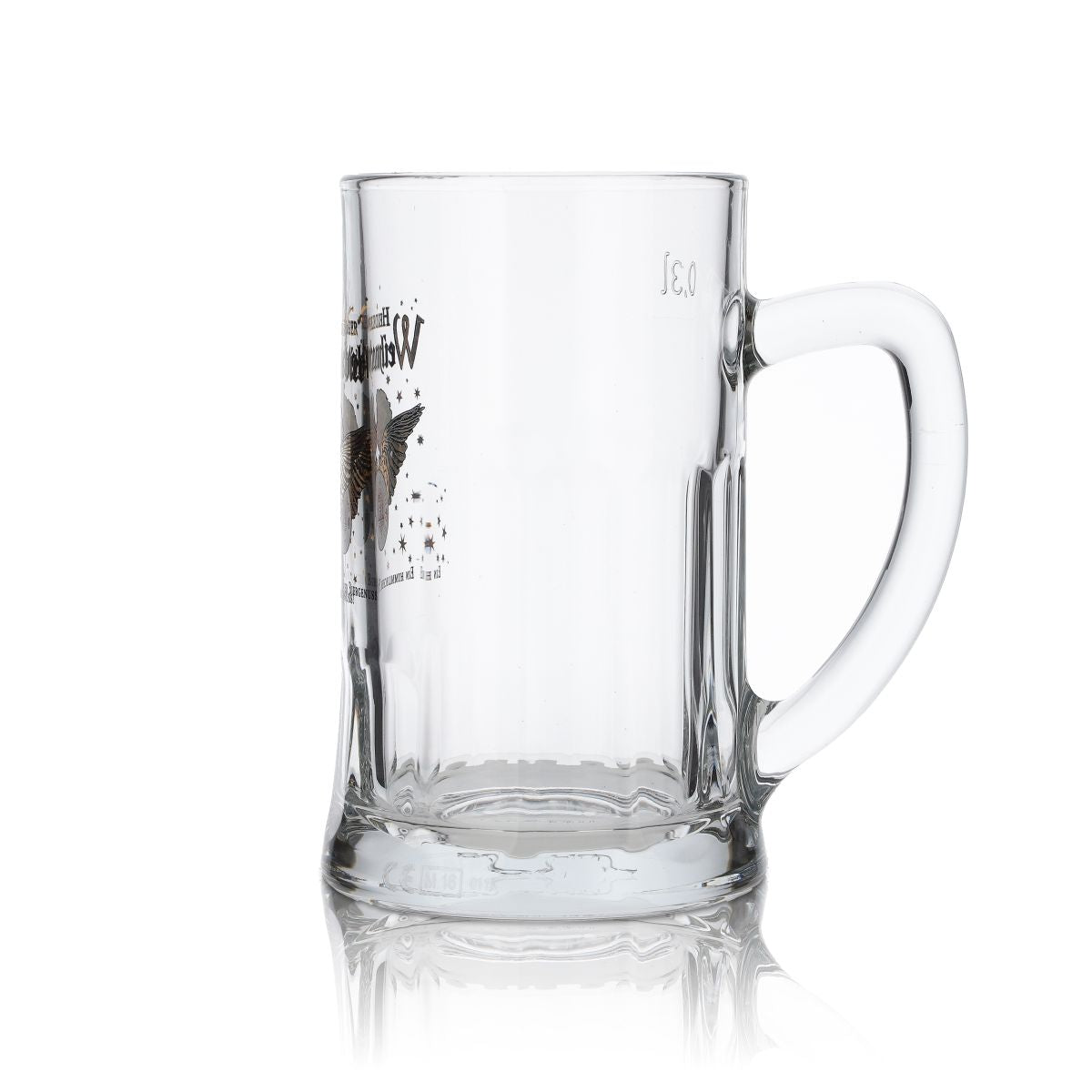 Heidelberger Brauerei Glas 0,3l Bierkrug Weihnachtsbier Humpen Seidel Gläser – Ansicht 4