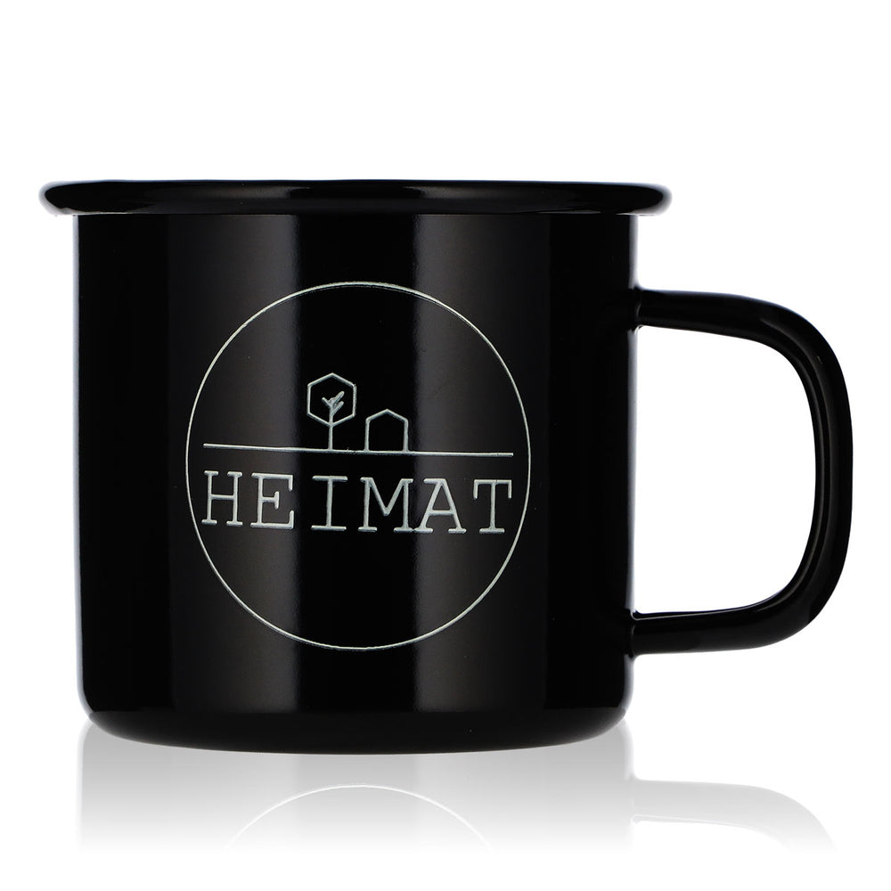Heimat Gin Glas 0,37l Tasse Metall Copa Tonic Ballonglas Longdrinkglas