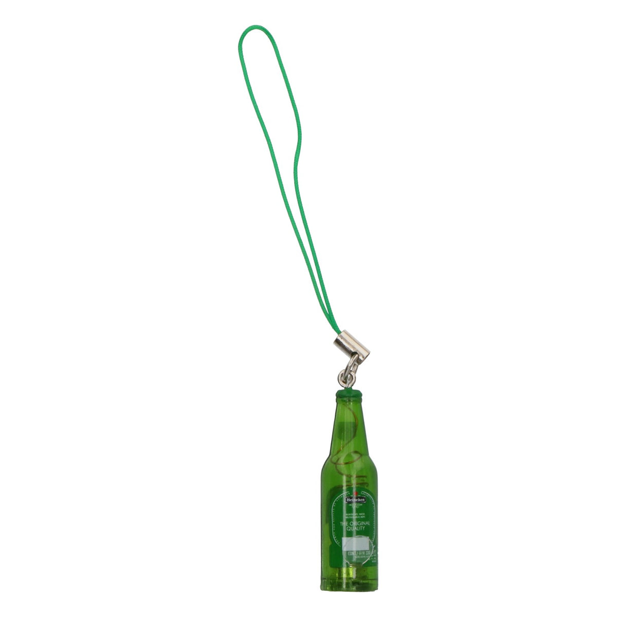 Heineken Bier Anhänger Blinking-Bottle LED Handy Signal grün Fanartikel – Ansicht 2