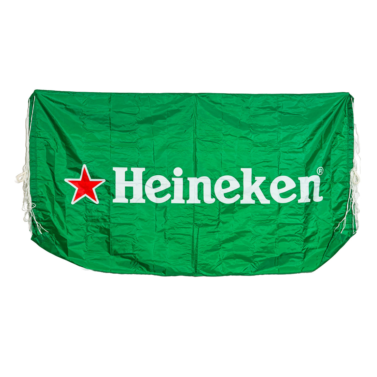Heineken Bier Glas Fahne Flagge 200x110cm grün Polyester Banner Beutel