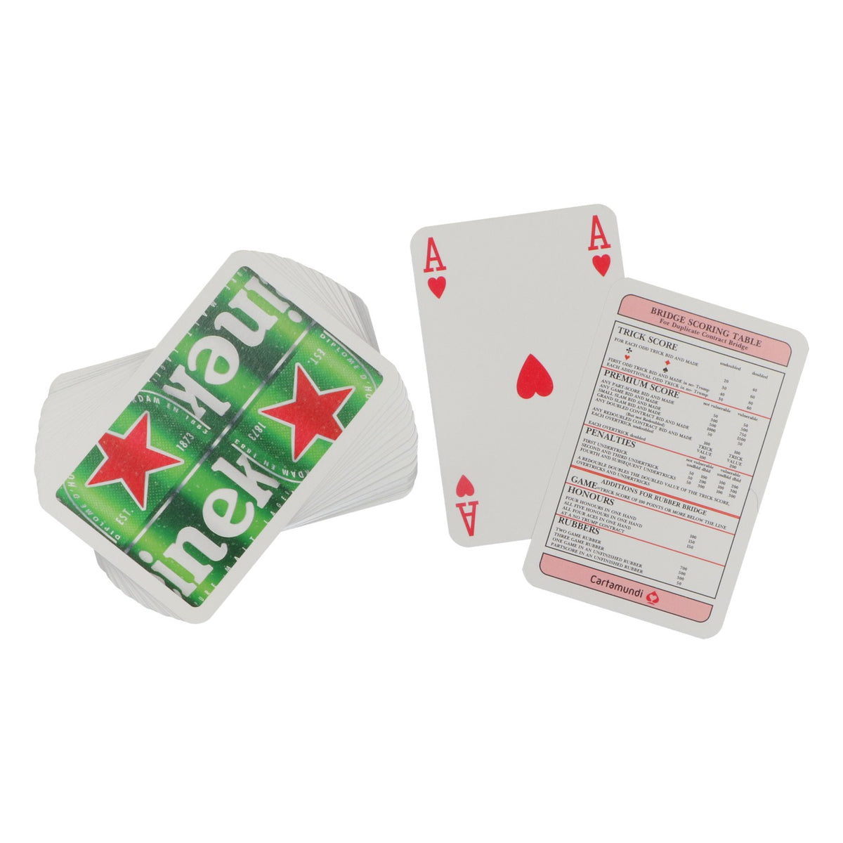 Heineken Bier Kartenspiel Skat Spielkarten Spieleabend Französisches Blatt – Ansicht 3