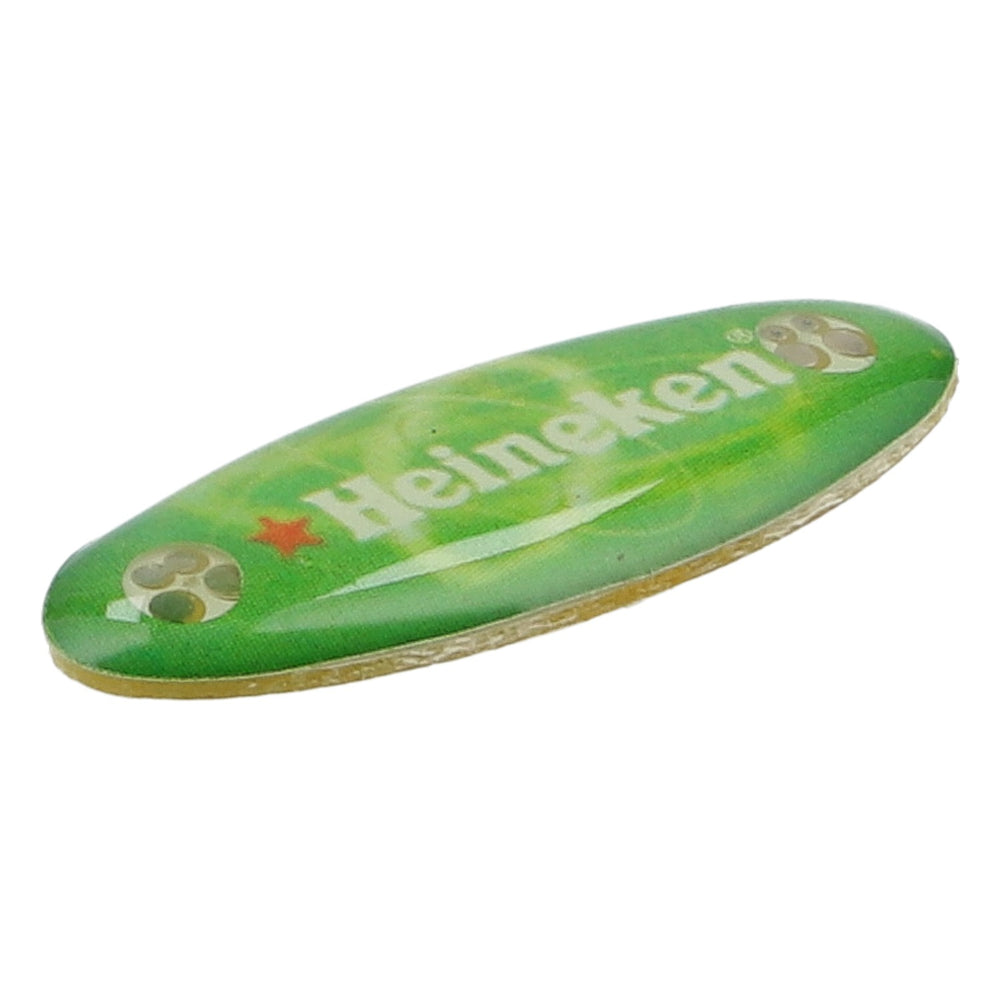 Heineken Bier Sticker Anti Radiation Handy Aufkleber grün Kunststoff