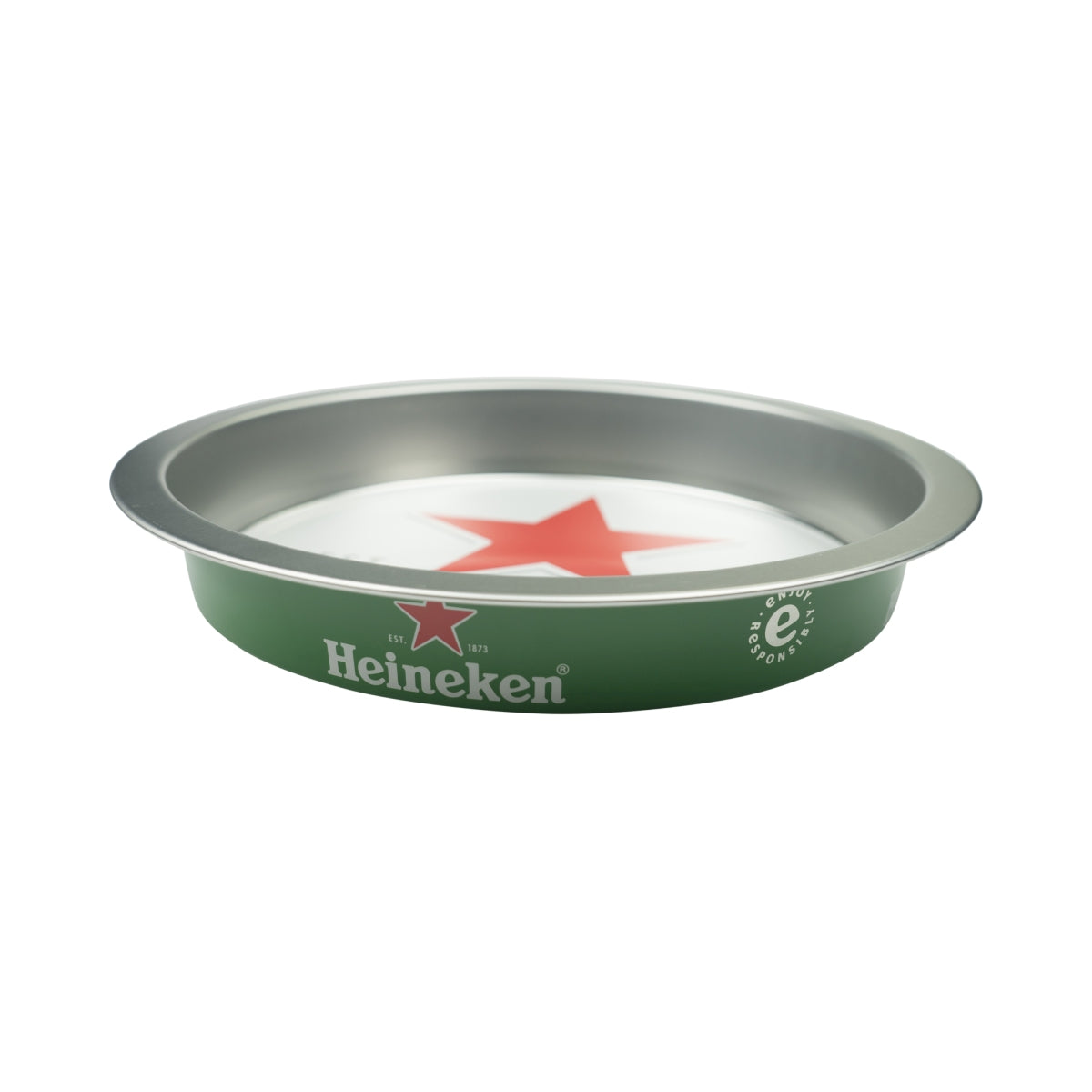 Heineken Bier Tablett Servier Kellner Niederlande Brouwerij Gläser Gastro Beer – Ansicht 2