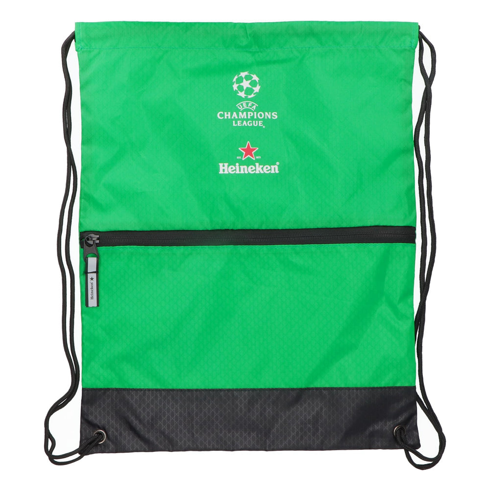 Heineken Bier Turnbeutel Stringbag Stoffbeutel Rucksack Champions League