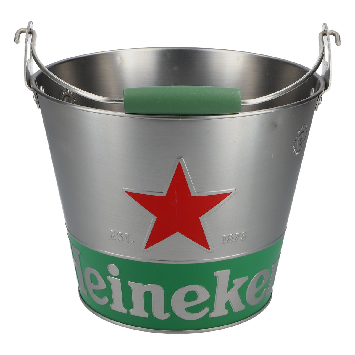 Heineken Kühleimer Blecheimer Flaschenkühler Eiseimer Bierflaschenkühler