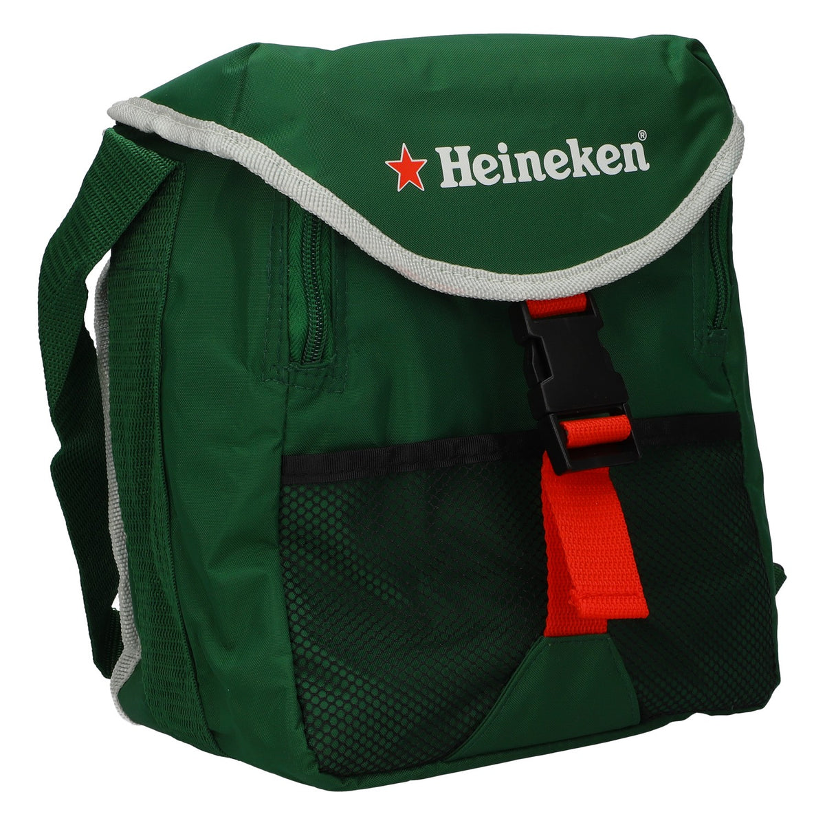 Heineken Kühltasche Dosen Flaschen Kühler Isoliert Polyester Outdoor grün