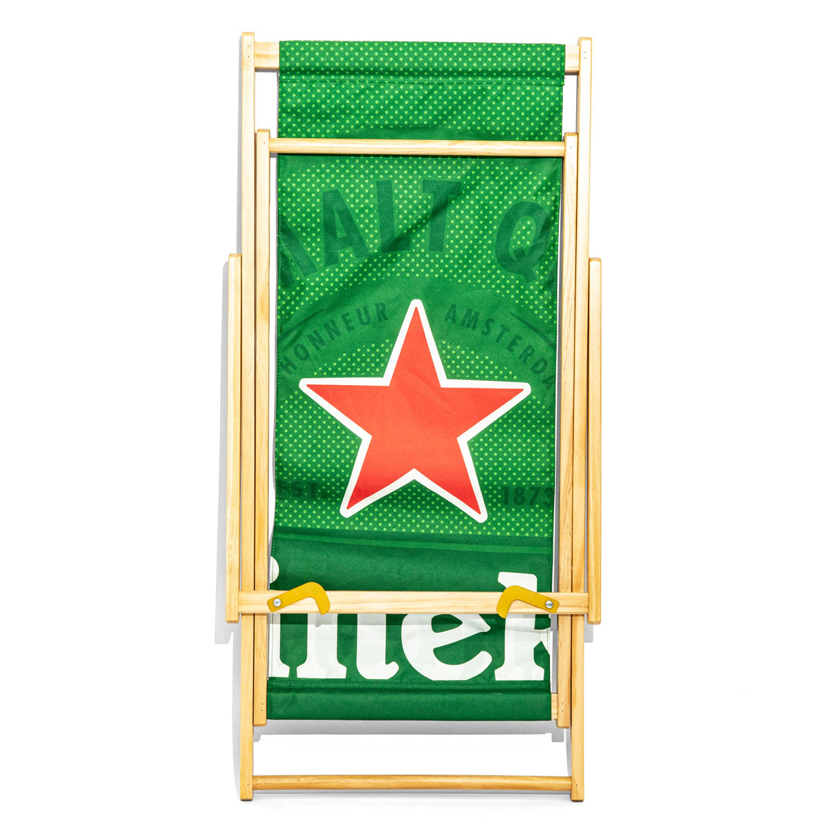 Heineken Liegestuhl Lounge Möbel Beach Chair Klappstuhl Beachbar Outdoor Stuhl – Ansicht 6