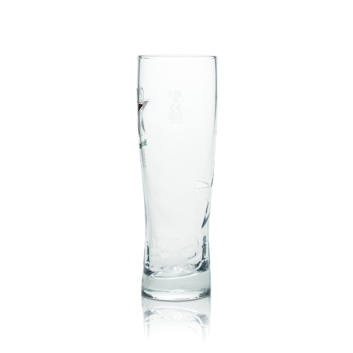 Heineken Pokal Glas 0,25l Kontur Gläser Champions League Sammler Edition Bier – Ansicht 3