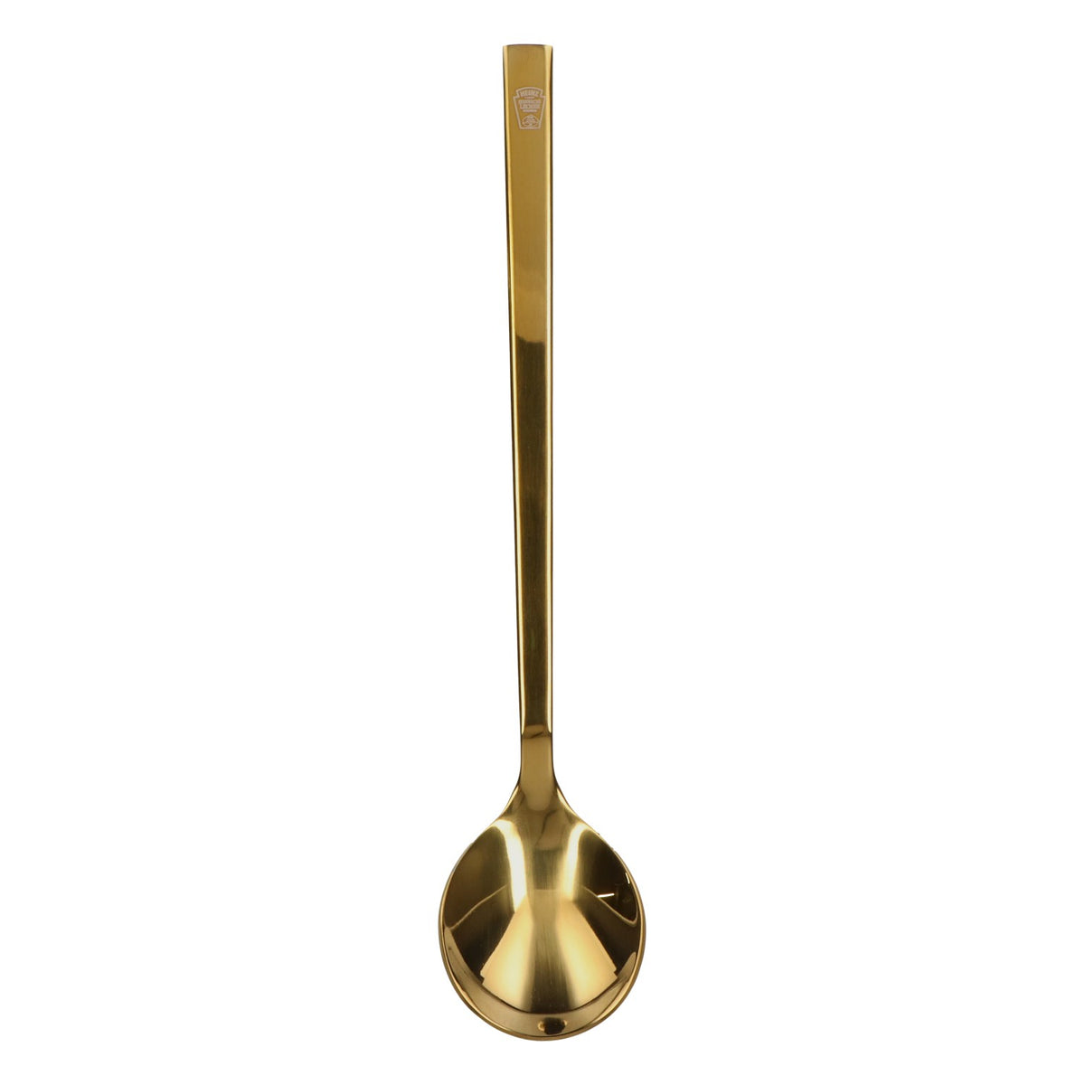 Heinz Lebensmittel Löffel Rund Heinz Logo Gravur Goldfarbend Metall gold – Ansicht 2