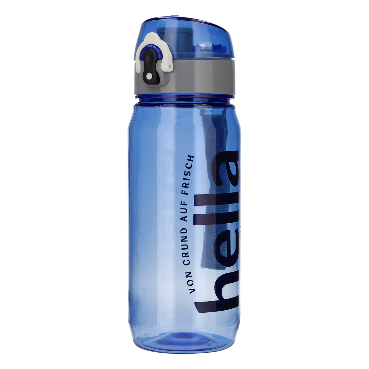 Hella Wasser Sportler Trinkflasche Fahrradflasche Laufen mit Deckel – Ansicht 2