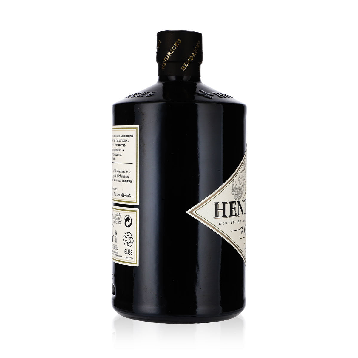Hendricks Gin 0,7l 44% vol. Flasche – Ansicht 2