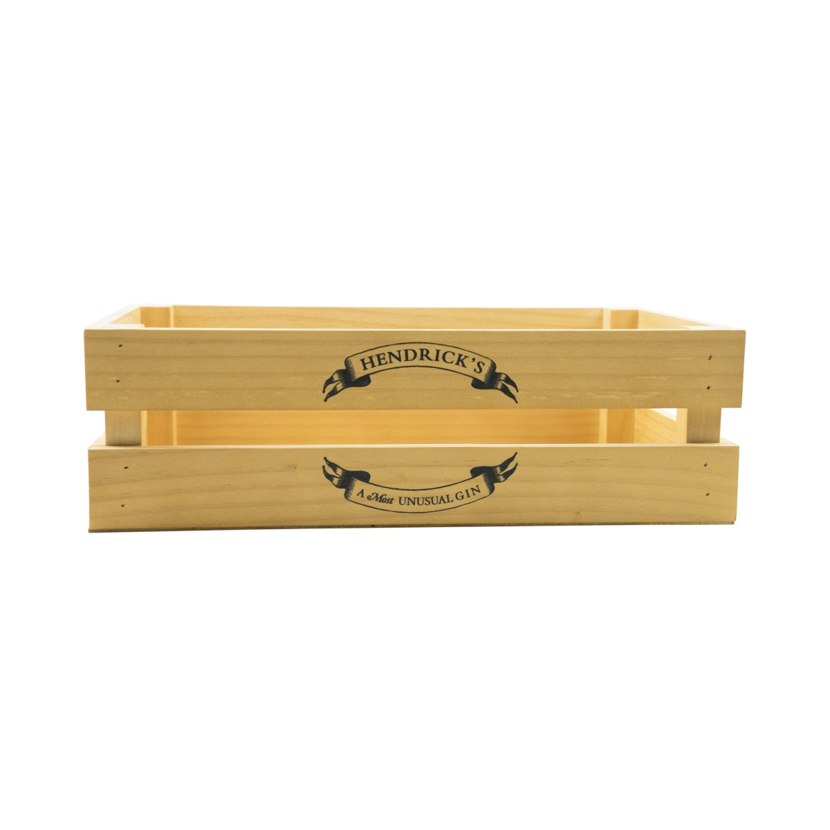 Hendricks Gin Holzkiste Wooden Box Kasten Flaschen Träger Aufbewahrung Präsent – Ansicht 2