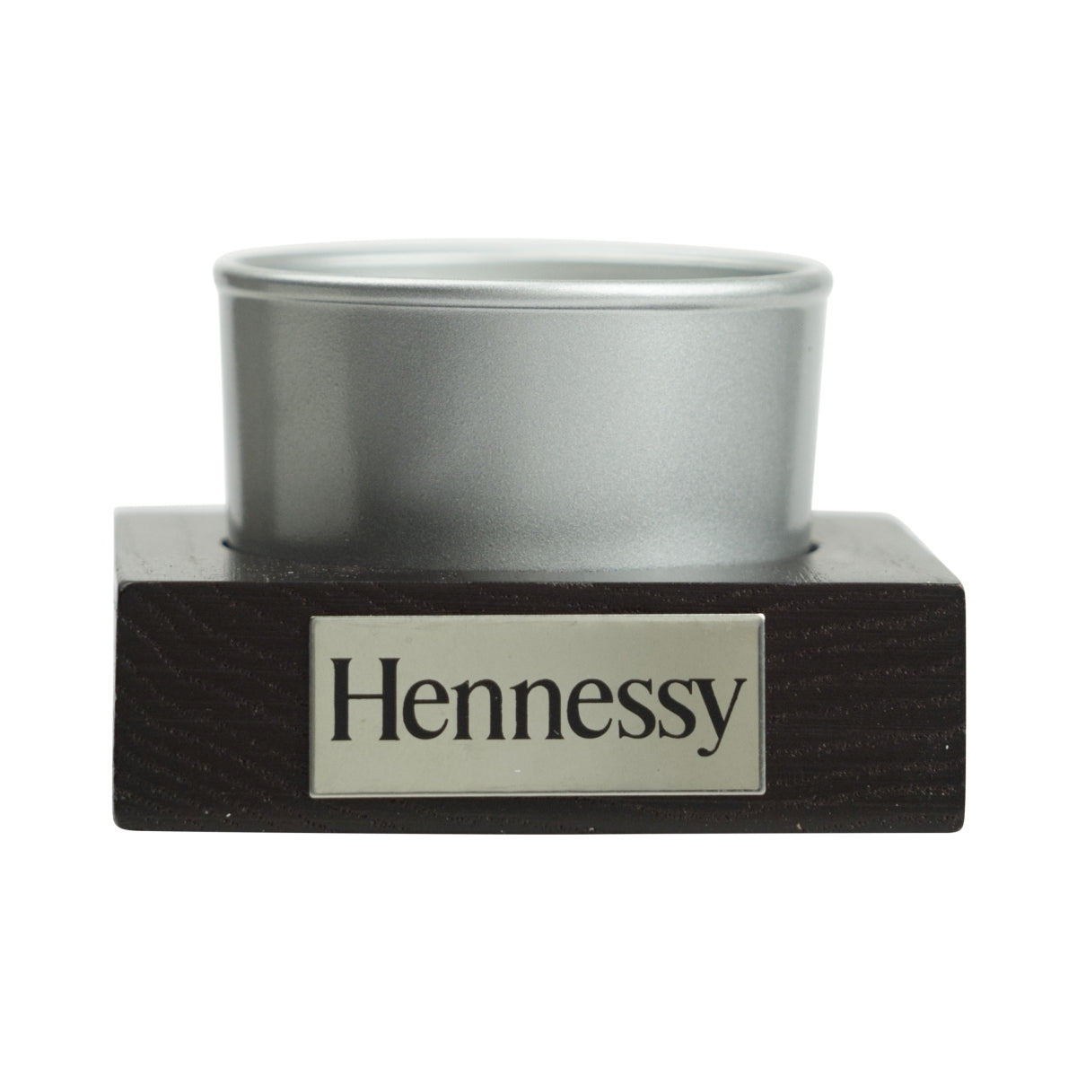 Hennessy Cognac Teelicht Kerze Windlicht Halter Holz Deko Bar Tisch Sammler – Ansicht 2